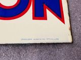 a sign that says ron on it on the ground