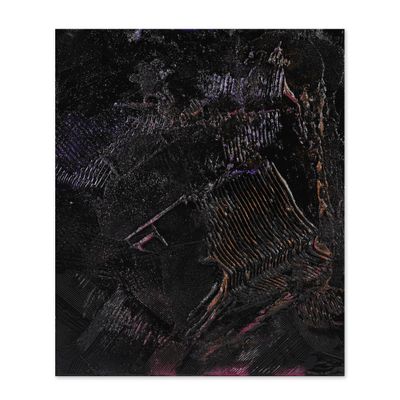 une image représentant une peinture d'une araignée sur fond noir