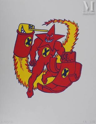 a picture of a red and yellow pokemon character on a white background