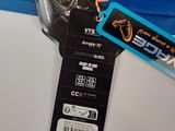 a luggage tag that is attached to a luggage bag