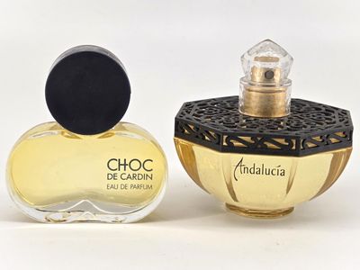 PARFUMS. Réunion de deux flacons : -Andalucia, eau de toilet…