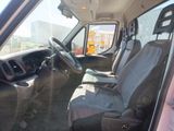 the interior of a truck with the driver ' s seat folded down