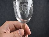 a person holding a wine glass in their hand