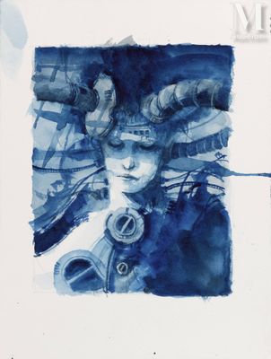 SERRA, Daniele (Né en 1977) Al Crepuscolo, Illustrazione