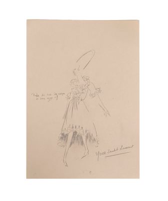 un dessin représentant une femme en robe, tenant un parapluie