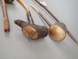 a group of different types of sticks on a table