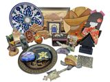 a lot of items that are sitting on a table