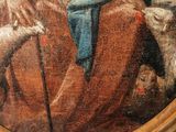 an image of a painting of a woman holding a baby