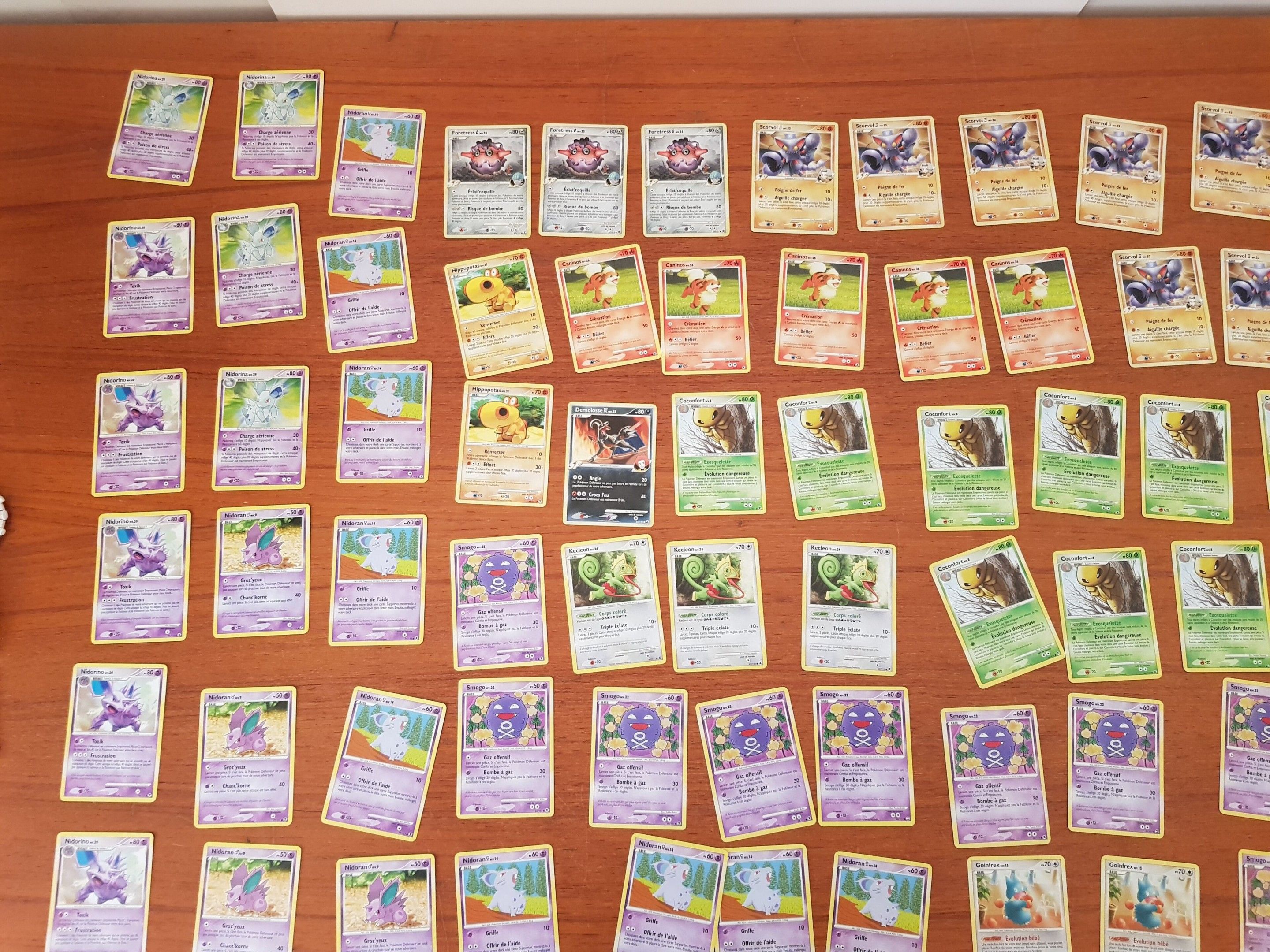 POKEMON - 83 cartes non triées rivaux émergents_
