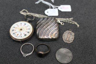 a lot of silver items that are on a table