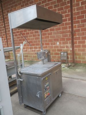 Poste de recyclage de métal fusible fondoir avec centrifugeu…