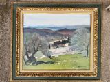 une photo d'un tableau accroché au mur