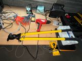 a lot of tools that are sitting on a table