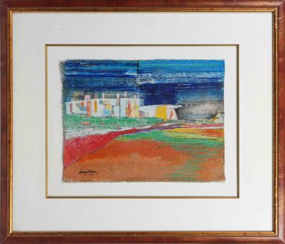 Henri DURRENBERGER (né en 1949) Les Océanides Huile sur toil…