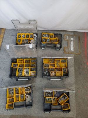 a lot of tools that are sitting on the floor