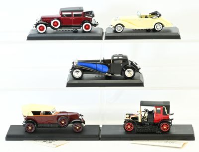 RIO, et COLLECTION PRESSE, 5 véhicules état neuf en boite plastique. - Photo 1