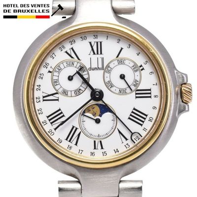 an image of a close up of a wrist watch with roman numerals