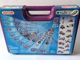 a purple case with a bunch of legos in it