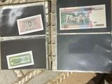 a binder with a lot of different stamps on it