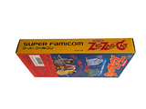 a box with a picture of a super fan on it