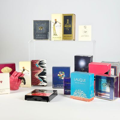 Paco Rabanne, Lalique, Ungaro, Salador Dali, Paloma Picasso,…