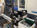 a picture of a machine that is sitting in a warehouse