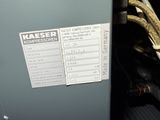 a label on the back of a machine that says kaeser