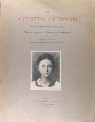 un vieux livre sur lequel figure le portrait d'une femme