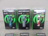 three boxes of vaporesso vapors are sitting on a table