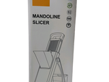 une boîte sur laquelle figure l'image d'une mandoline