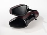 a pair of shoes that are sitting on top of each other