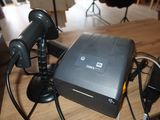 an image of a photo of a video projector on a table