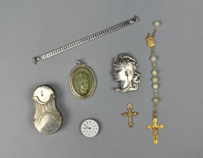 several items that are sitting on a table next to each other
