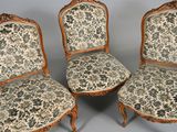 three antique chairs with floral upholstered upholstered upholstered upholstered upholstered upholstered upholstered upholstered upholstered