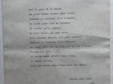 a close up of a piece of paper with writing on it