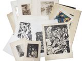 de nombreuses images différentes de personnes sur les pages d'un livre