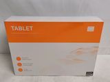 the box of the tablet is open and ready to be used