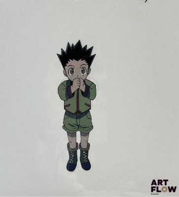 Hunter x Hunter Gon Freecss Cellulo à l’encre et à la gouach…