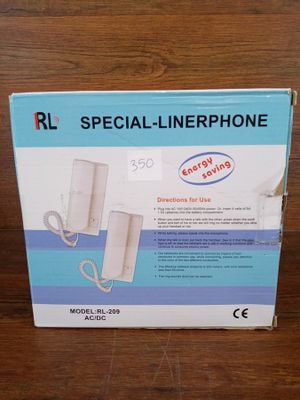 1 double téléphone fixe de la marque RL