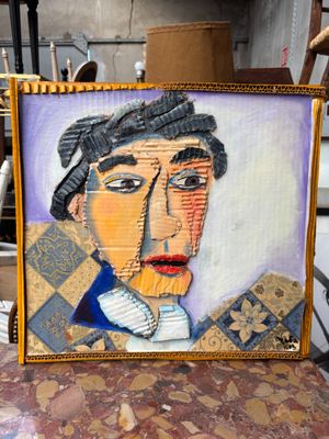 une image d'un tableau représentant un homme coiffé d'un chapeau