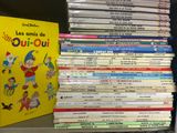 beaucoup de livres pour enfants sur une étagère