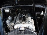 a car engine in the trunk of a black car