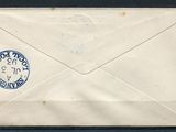 a close up of an envelope with a stamp on it