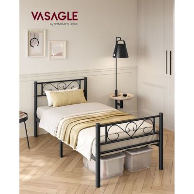 674 / Structure de lit double - VASAGLE - VAS019434301…