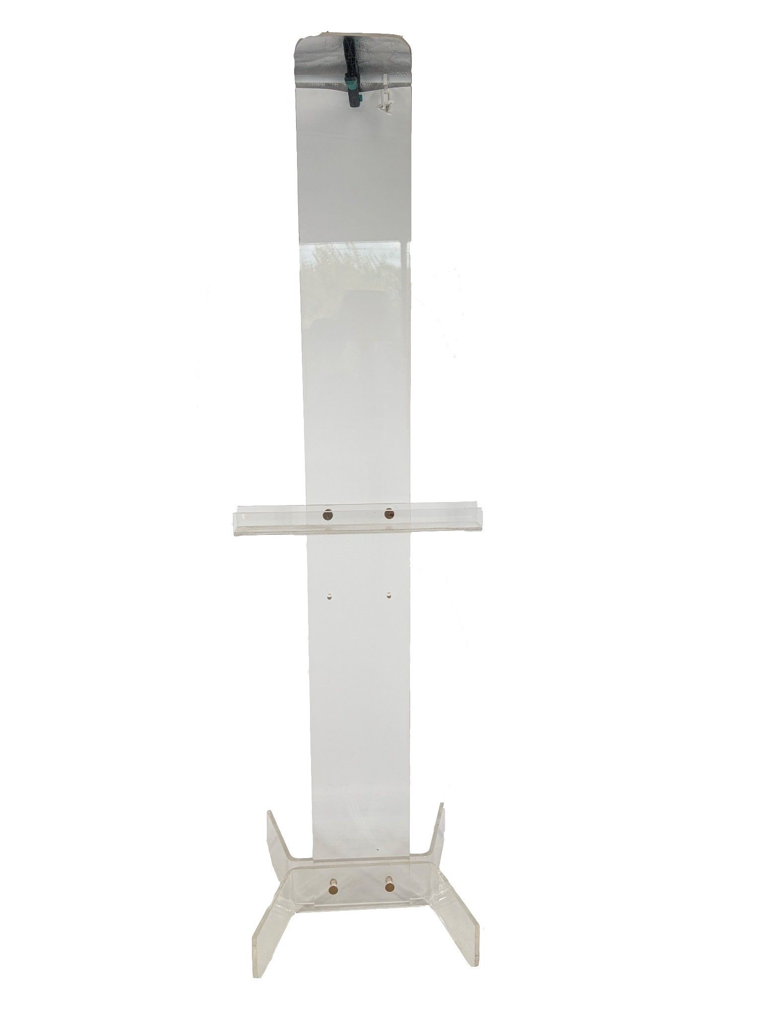 Chevalet en plexiglass. 201 x 55 x 47 cm env Accidents et manques VENDU SUR DESIGNATION, A VOIR ET A RECUPERER AU 13 ...