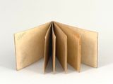 an open book that is sitting on a table