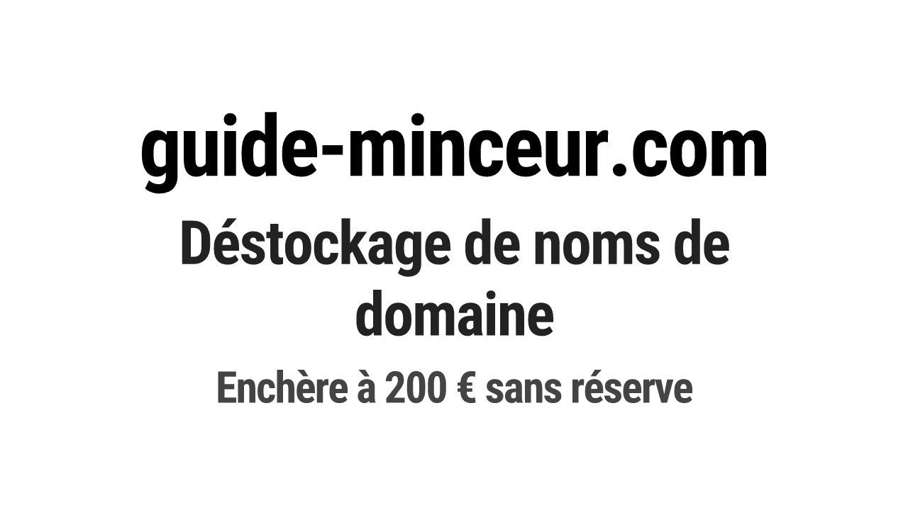 Destockage & Invendus