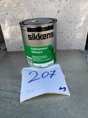 Ensemble de peinture Sikkens Alphanova Velours, base N00, re…