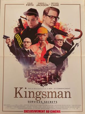 Kingsman : Services secrets - Affiche de film 27 x 40 - Modèle A