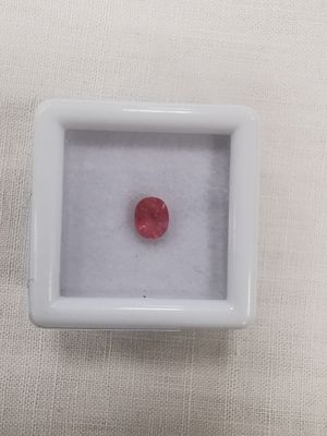 SAPHIR pink Madagascar ovale 5,7 x 4,7 0,74ct